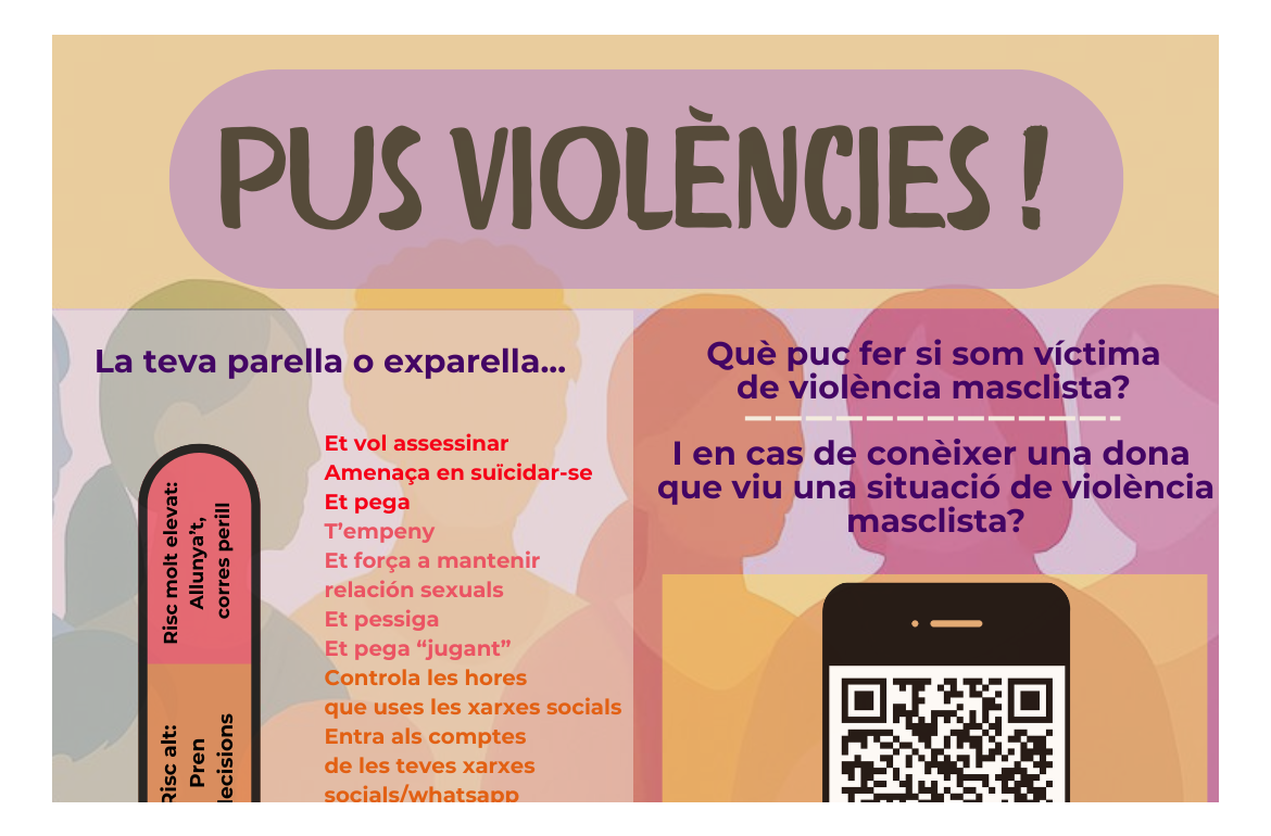 Nou recurs comú contra les violències masclistes: la Mancomunitat presenta la campanya “PUS VIOLÈNCIES!”