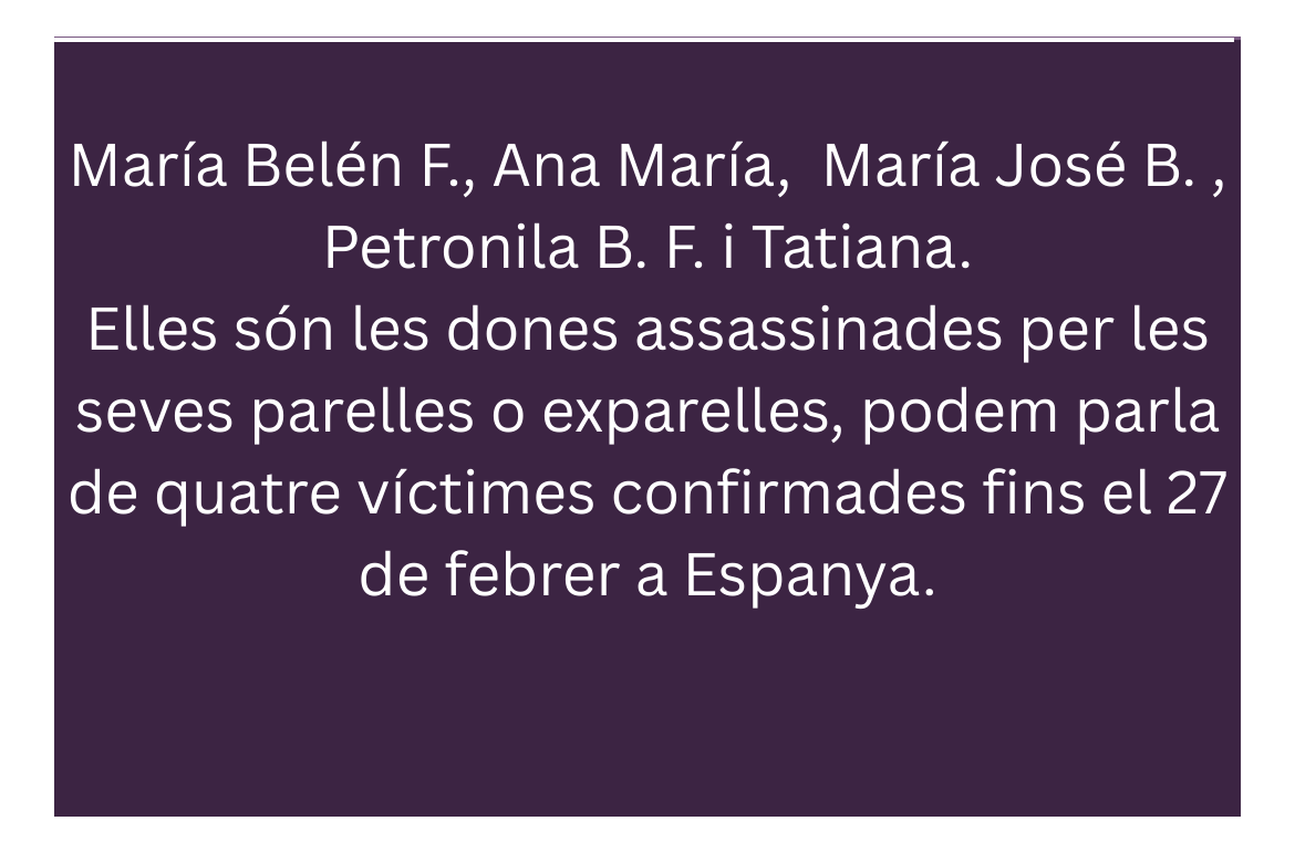 🟣 Nous casos de violència masclista – Febrer 2026