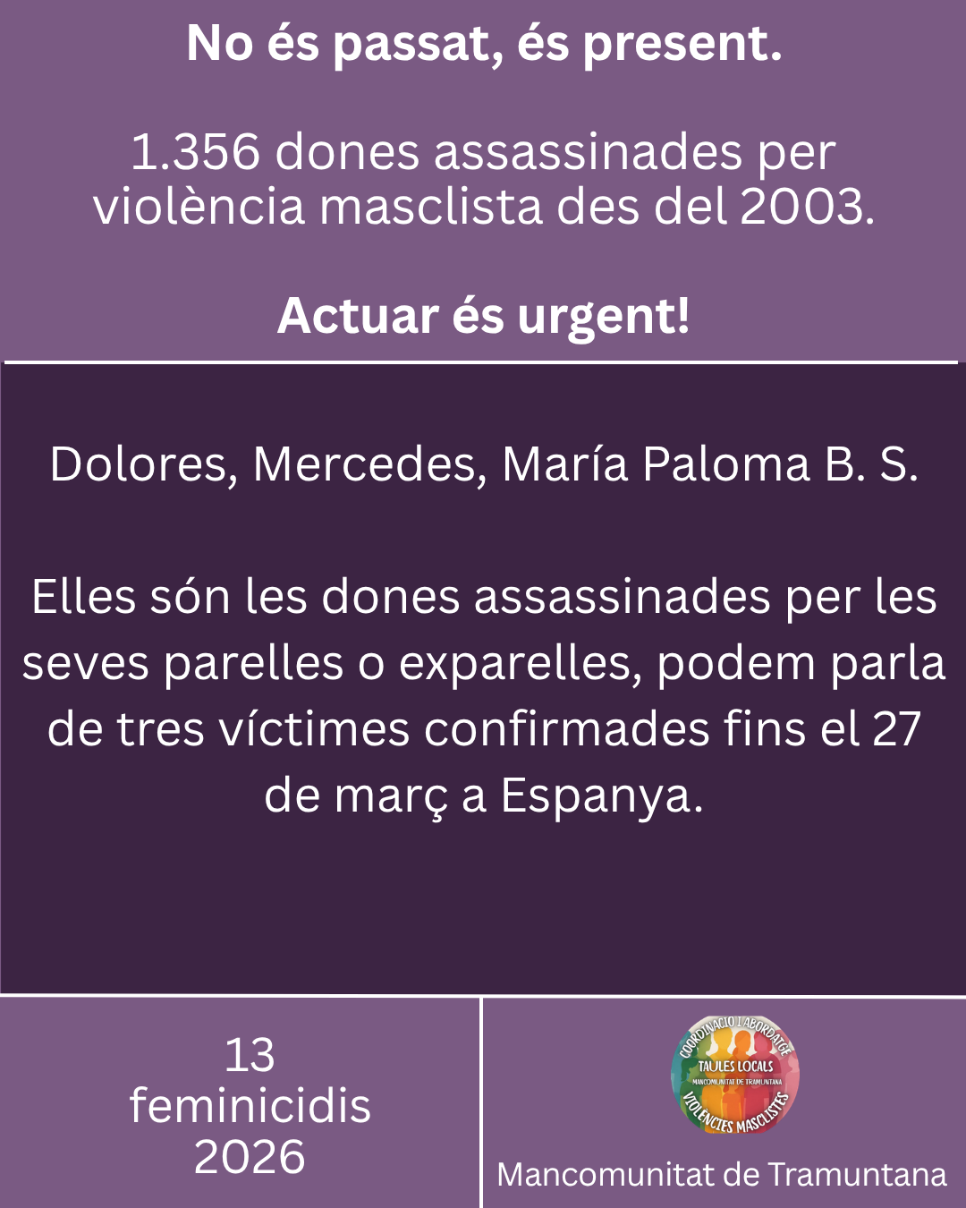 No más silencio