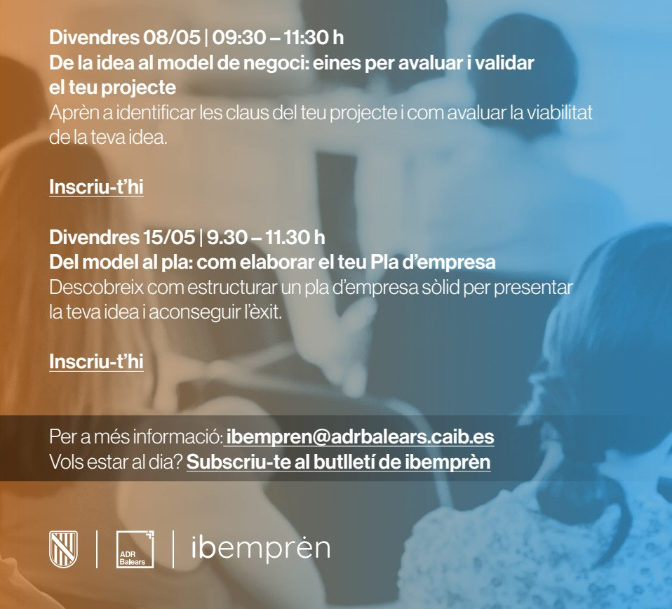 ITINERARI FORMATIU DE CREACIÓ D'EMPRESA IBEMPREN