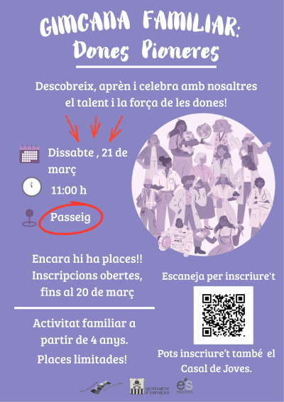GIMCANA FAMILIAR – DONES PIONERES 